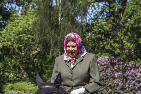The Queen, 96, is riding her beloved horse again – nine months after she was told to quit