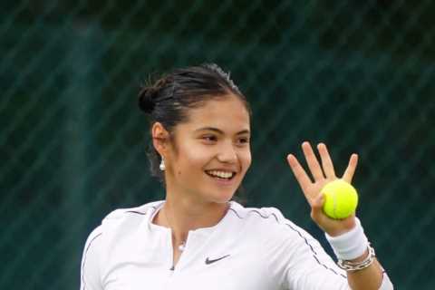 Emma Raducanu sparks fears she will NOT be fit for Wimbledon after failing to show for practice..
