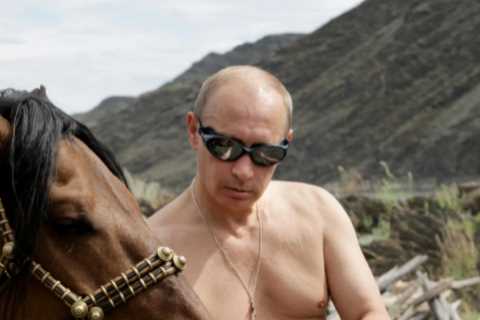 Putin mocked over topless photos by Boris Johnson and Canada’s Justin Trudeau as world leaders..