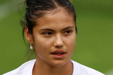 Emma Raducanu insists she’s fit and ready to go ‘full steam ahead’ for Wimbledon Centre Court..