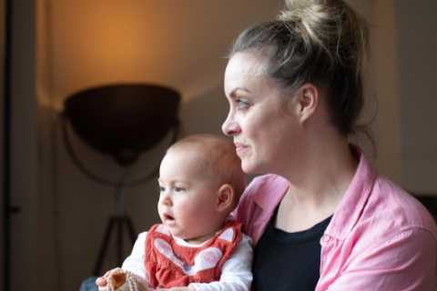 This Morning’s Sharon Marshall, 47, feared her miracle baby would die after waking up covered in..
