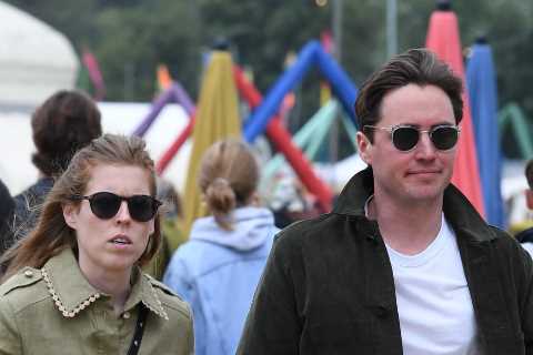 Princess Beatrice has awkward moment at Glastonbury Festival as ‘her bank card is declined three..