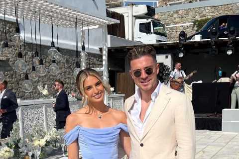 Jack Grealish reunites with Sasha Attwood in Mykonos for ex-Aston Villa pal’s wedding following Las ..