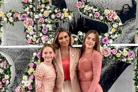 Gemma Owen’s mum Louise poses with ‘bombshells’ as she makes rare Love Island reference