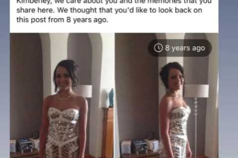 Love Island’s Paige looks unrecognisable in school prom picture