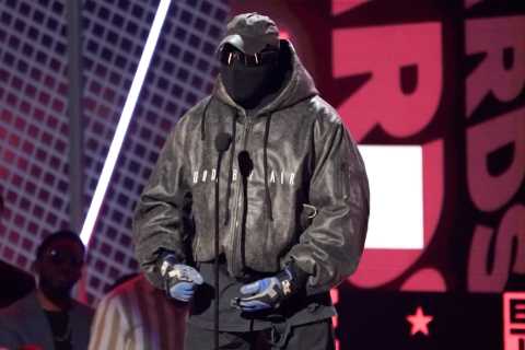 Kanye West shades ex-wife Kim Kardashian on stage as rapper makes surprise appearance at BET Awards