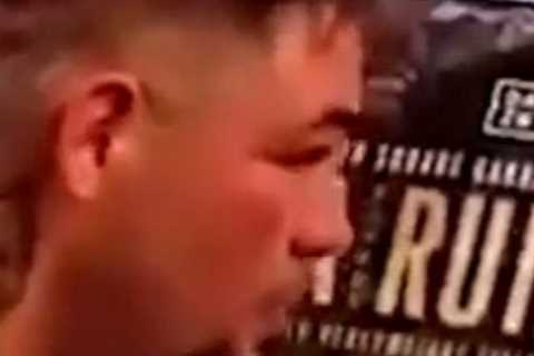 Andy Ruiz Jr shows off incredible weight loss and looks in amazing shape ahead of ring return..
