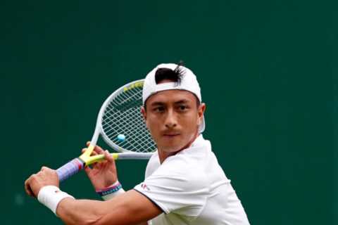 Ryan Peniston wins on Wimbledon debut to take June earnings to £146,000 as he leads the British..