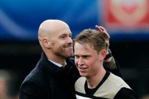 Man Utd looking to seal Frenkie de Jong and Christian Eriksen transfers before turning attention to ..
