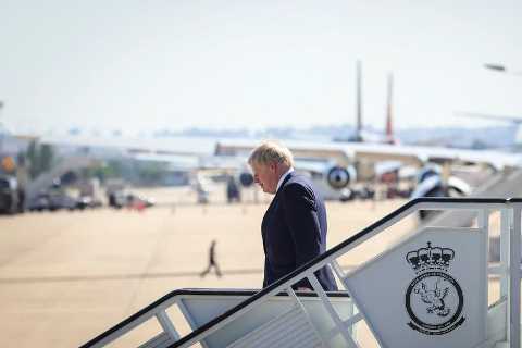 Convince ‘pariah’ Putin to lift evil Black Sea blockade, Ukraine begs Boris Johnson