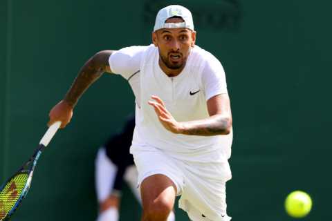 Nick Kyrgios reveals he SPAT towards Wimbledon fan who ‘disrespected’ him during stormy win over..