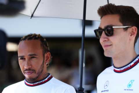 ‘Unacceptable’ – Lewis Hamilton backed by Mercedes pal George Russell who slams Nelson Piquet after ..