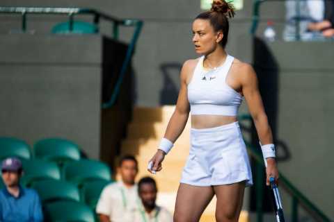 Wimbledon fans all saying the same thing as stars sport adidas’ bold ‘bra’ outfit at famously..