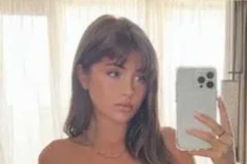 Love Island’s Georgia Steel looks incredible as she strips off to barely-there black bikini