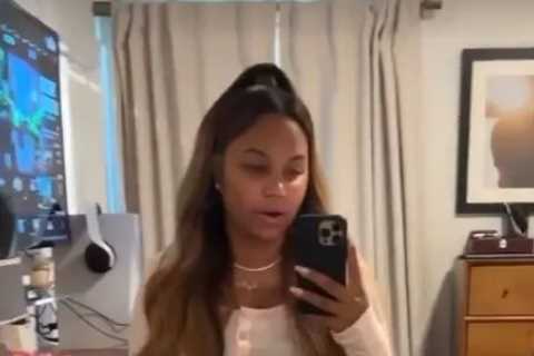 Inside Teen Mom Cheyenne Floyd’s bedroom at $500K LA bungalow with huge TV, chic wooden cabinets..