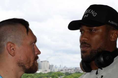 Anthony Joshua warns boozed-up students they face broken jaw if they abuse him again – and reveals..