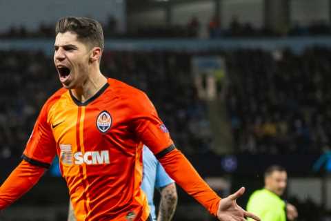 Fulham set to lose out in Manor Solomon transfer race as Nice join battle for Shakhtar Donetsk..
