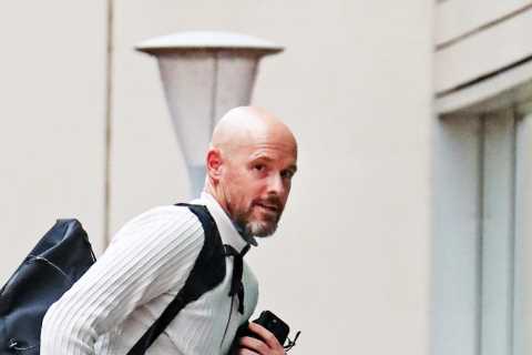 Erik ten Hag staying in Lowry Hotel as new boss takes first week of Man Utd training before..
