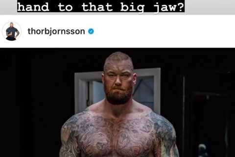 Thor Bjornsson calls out Tyson Fury for 600lbs boxing fight after Gypsy King taunts former Game of..