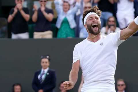 Brit ace Liam Broady roars into Wimbledon third round with incredible comeback win over No12 seed..