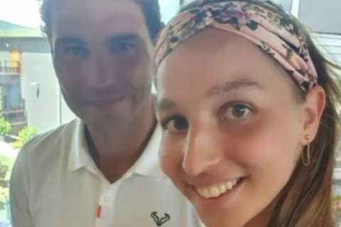 Tennis star Korpatsch posts selfie with Nadal at Wimbledon then hours later reveals her positive..