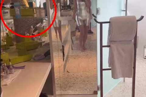 Kardashian fans spot detail in background of Kim’s photo that ‘proves’ she does NOT use her own..