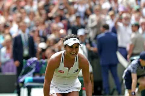 Heather Watson storms into fourth round as Brit slams Wimbledon chiefs for ‘trying to kill her’..