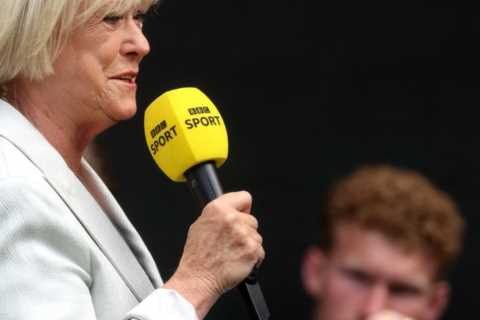 Sue Barker falls ill with laryngitis amid fears TV legend, 66, may miss her final Wimbledon before..