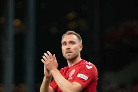 Man Utd ‘offer Christian Eriksen £150k-a-week transfer deal but Danish star will wait to see who..