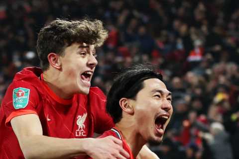 Liverpool starlet Owen Beck set for loan to Portuguese side Famalicao with League One sides set to..