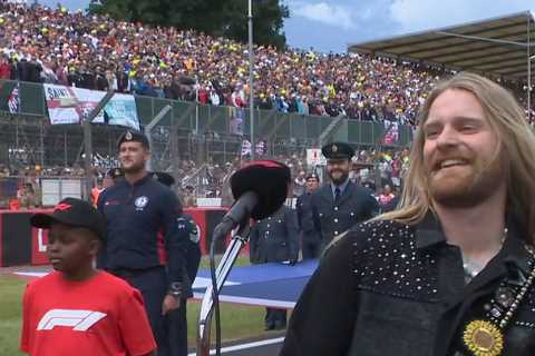 F1 fans are all saying same thing after national anthem is played before British Grand Prix