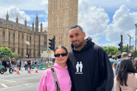 Meet tennis bad boy Nick Kyrgios’ stunning girlfriend Costeen Hatzi as pair head out sightseeing..