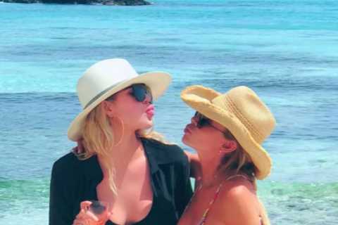 Khloe Kardashian displays her REAL body in rare unedited photo with old friend
