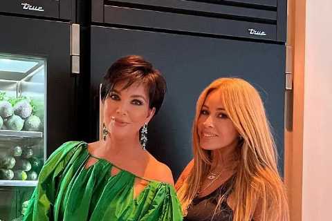 Kardashian fans divided over Kris Jenner’s all-green fridge as she shows it off again in new photos ..