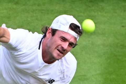 Brit Wimbledon ace Cameron Norrie may be worth £5m but he still keep costs down with a very..