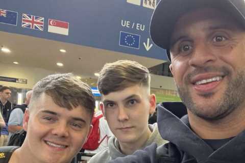 England ace Kyle Walker caught up in airport chaos after failing to hire private jet