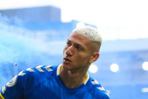 Richarlison to be BANNED for first game of season with Tottenham debut delayed after throwing..