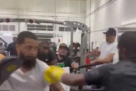 Watch Floyd Mayweather, 45, in training while ‘plotting on ways to make 9 figures’ amid Conor..