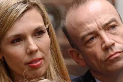 Carrie Johnson and baby Romy support Boris Johnson as he thanks them for ‘so much’ in resignation..