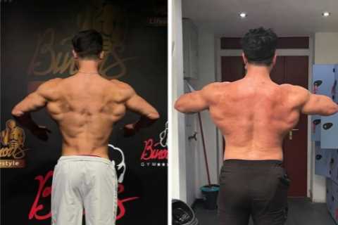 Love Island’s Anton Danyluk unrecognisable after packing on four stone of muscle in bid for..