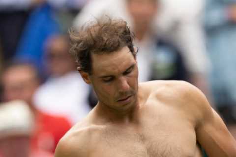 Rafael Nadal admits he might not play semi-final – which would send Kyrgios straight to Wimbledon..