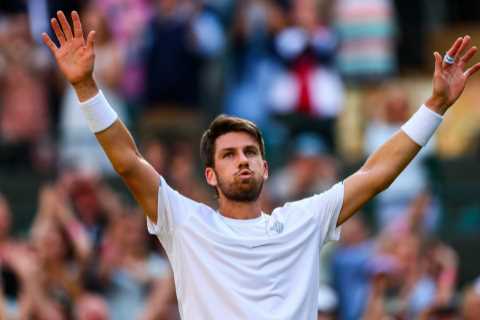 Cameron Norrie grilling two-time Wimbledon champion Andy Murray on how to beat Novak Djokovic ahead ..