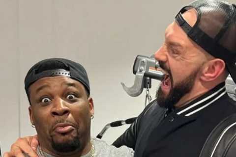 Tyson Fury’s trainer SugarHill Steward could coach Jarrell Miller as shamed boxer’s promoter eyes..
