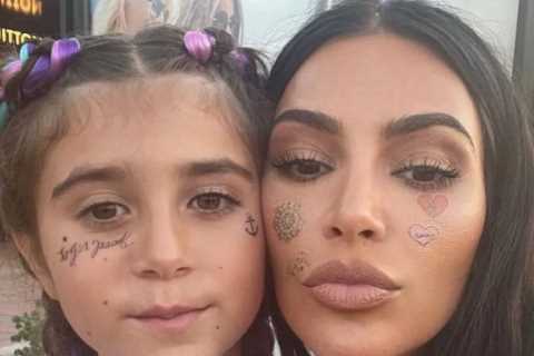 Kim Kardashian shares sweet throwback photos with niece Penelope for Kourtney’s sweet tween’s 10th..