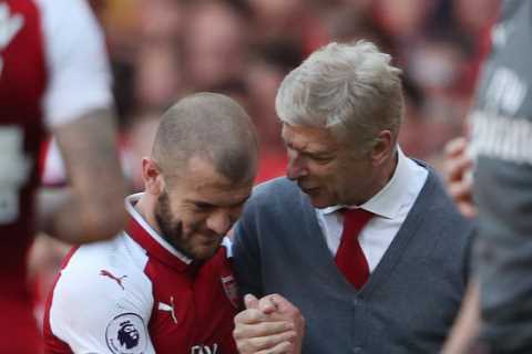 ‘Brave, talented, not scared of anyone’ – Arsene Wenger’s sweet tribute to ex-Arsenal ace Jack..