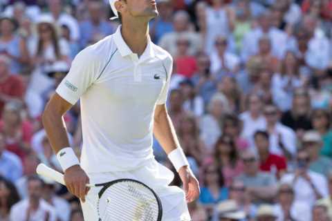 Watch Novak Djokovic blow kisses at Wimbledon crowd as he is BOOED on Centre Court by trolls during ..