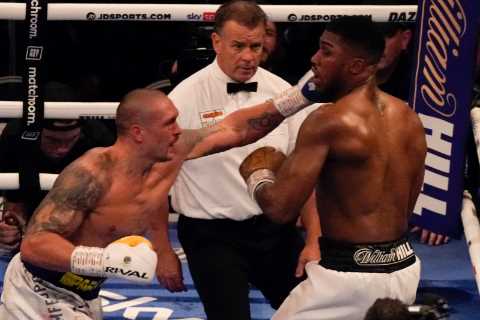 Tyson Fury’s dad claims Rob McCracken ‘saved Anthony Joshua’s LIFE’ in Usyk fight and stopped Brit..
