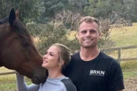 ‘I hope she’s still in there somewhere’ – critical jockey’s devastated husband prays for good news..