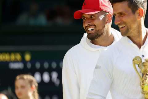 Wimbledon champ Djokovic vows to buy dinner for rival Kyrgios and hopes ‘this is the start of a..