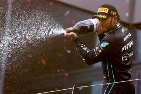 Lewis Hamilton reveals his Mercedes car is getting close to its best after another podium finish at ..